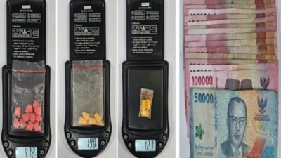 Satresnarkoba Lubuklinggau Ringkus Pengedar Ekstasi di Kafe Petanang