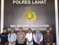 Kapolres Lahat dan PWI Perkuat Sinergi Jaga Kondusivitas Daerah