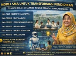 Enam SMA di Sumsel Jadi Sekolah Model, Dorong Pembelajaran AI dan Koding