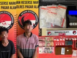 Polisi Tangkap Dua Pengedar Sabu di Pagar Alam