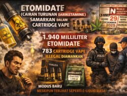 Modus Baru Narkoba Vape Marak di Sumsel
