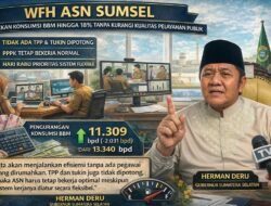 WFH ASN Sumsel Diterapkan, Strategi Tekan Konsumsi BBM Tanpa Ganggu Pelayanan Publik
