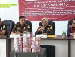 Kejari Musi Rawas Sita Rp1,26 Miliar Dana Dugaan Korupsi PSR