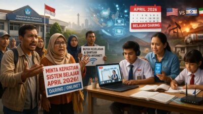 Wali Murid Minta Kepastian Sistem Belajar April 2026