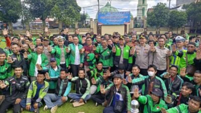 Polisi Humanis di Lubuklinggau: Kinerja Polres Jadi Teladan Lewat Aksi Nyata Peduli Pengemudi Ojol