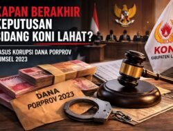 Kapan Berakhir Keputusan Sidang KONI Lahat ?