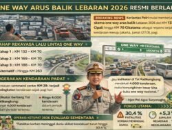 Korlantas Polri Berlakukan One Way, Simak Penjelasannya