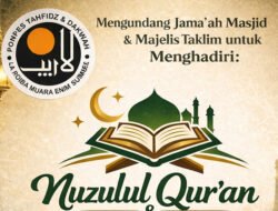 Ponpes Laa Roiba Muaraenim, Undang Umat Muslim Hadiri Peringatan Nuzulul Quran dan Dzikir Akbar