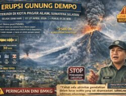 Erupsi Gunung Dempo, Pendakian Ditutup Sementara