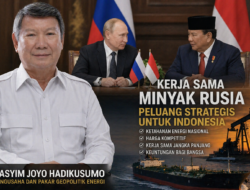 Indonesia mengamankan impor 150 juta barel minyak dari Rusia dengan harga khusus melalui diplomasi energi