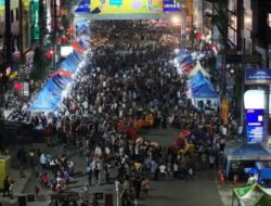 KCFI Sumsel Ajak Warga Nikmati Malam yang Menyala di Jalan Kolonel Atmo