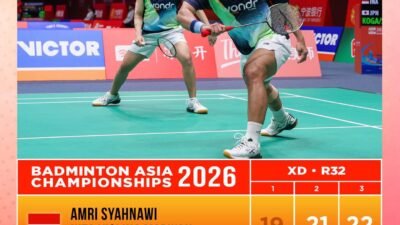 Sengit hingga Poin Terakhir! Amri/Nita Susul Jafar/Felisha ke 16 Besar BAC 2026