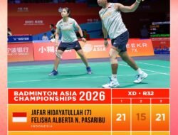 Kerja Keras Jafar/Felisha, Meraih Tiket 16 Besar  BAC 2026