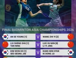 Final Badminton Asia Championships 2026: Tanpa Wakil Indonesia, Semangat Sportivitas Tetap Menggelora