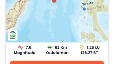 Gempa Di Sulut, Waspada Potensi Tsunami