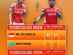 Spektakuler, Tunggal Putra dan Putri Indonesia Lolos Kualifikasi BAC 2026