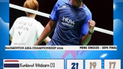 Tangan Dingin Coach Irwansyah, Tunggal Putra INDIA Cetak Sejarah Final BAC 2026