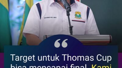 PBSI Targetkan Indonesia Tim THOMAS Final dan Tim UBER Semifinal