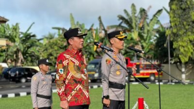 Wakil Bupati Hadiri Apel Kamtibmas, Komitmen Jaga Kondusivitas OKU Selatan