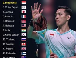CHINA – INDONESIA Pertahankan Tren Positif Unggulan 1 dan 2 Thomas Cup 2026