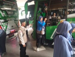 Jamaah Haji Lahat Tiba di Asrama Haji Palembang, Siap Terbang ke Madinah!