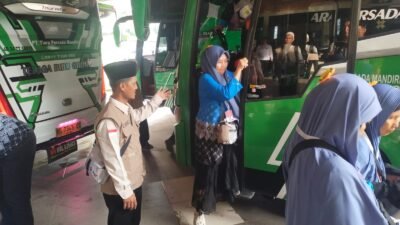 Jamaah Haji Lahat Tiba di Asrama Haji Palembang, Siap Terbang ke Madinah!