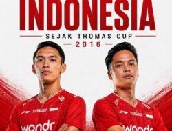 Sejak Thomas Cup 2016, Jonathan dan Ginting Perkuat Tim INDONESIA