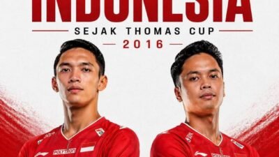 Sejak Thomas Cup 2016, Jonathan dan Ginting Perkuat Tim INDONESIA