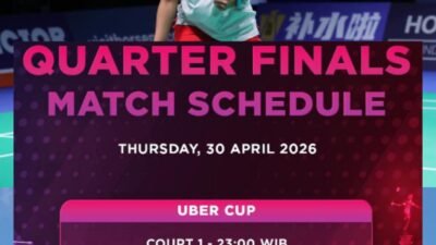 Quarter Final UBER CUP 2026, PKW dkk Siap All Out Hadapi Tuan Rumah