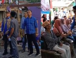 Kebakaran didesa lingge Kehadiran Bupati Joncik Muhammad membawa bantuan dan harapan bagi korban