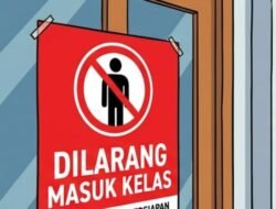 Dilarang Masuk Kelas, Siswa Pulang Menangis Tanpa Tas
