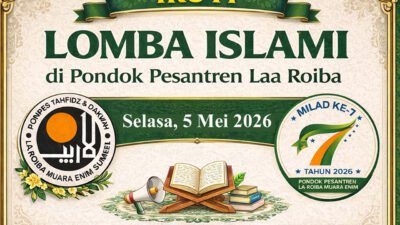 Lomba Islami Semarakkan Milad ke-7 Pesantren Laa Roiba Muara Enim