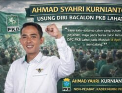 Ahmad Syahri Maju Calon Ketua PKB Lahat, Usung Jalur Kader