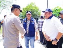 Gubernur Sumsel Tinjau Kebakaran Sumur Minyak di Keluang