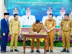 Muba–Muaro Jambi Teken Kerja Sama Percepat Layanan dan Penanganan Karhutla