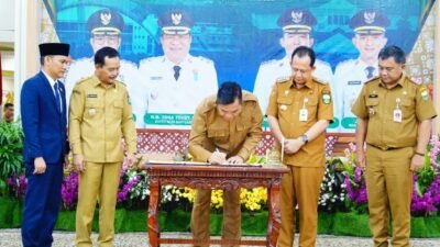 Muba–Muaro Jambi Teken Kerja Sama Percepat Layanan dan Penanganan Karhutla