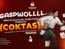 KPU Laksanakan Coktas Triwulan II, Perkuat Akurasi Data Pemilih di Ogan Ilir