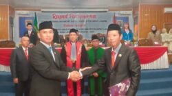 Mengisi kekosongan Jabatan Strategis Daerah,Siswono Pranoto resmi dilantik jadi wakil ketua I DPRD Empat Lawang