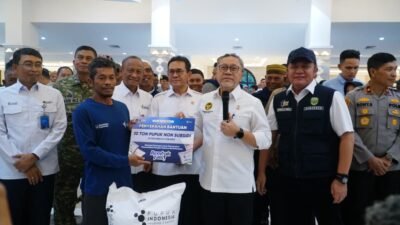 Zulkifli Hasan: Pupuk Lancar, Harga Gabah Membaik—Sumsel Jadi Kunci Surplus Beras Nasional