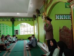Perkuat Bekal Imtaq dan Bimtal Spiritual, Penyuluh Agama Beri Suntikan Rohani Pelajar SMA 04 Kota Bengkulu