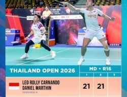 Comeback Daniel Marthin, Berikan Kejutan Lolos Quarter Final Thailand Open