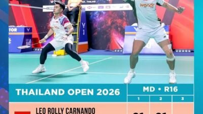 Comeback Daniel Marthin, Berikan Kejutan Lolos Quarter Final Thailand Open