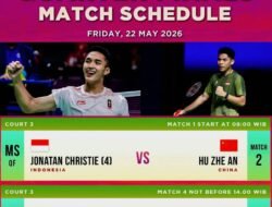 QF MALAYSIA MASTER, INDONESIA Menyisahkan 2 Wakil Jonathan dan Ubed