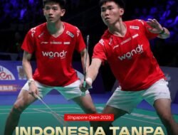 Kekuatan Ganda Putra INDONESIA Berkurang, Raymond/Indra Mundur dari SINGAPORE OPEN