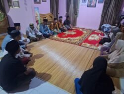 Tasyakuran Kelahiran Debby Cucu Tetangga, Penyuluh Agama Sampaikan Pesan Agama dan Ke-Ummatan