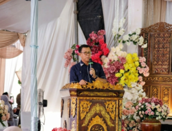 Komisioner KPU Ogan Ilir Rusdi, S.Sos.I., Alumni MTS Nurul Yaqin, Sampaikan Motivasi Pendidikan dan Keagamaan dalam Sambutan Haflah