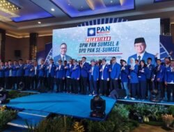 Konsolidasi PAN Sumsel: Pelantikan Pengurus Baru Jadi Titik Awal Penguatan Partai