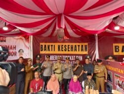 Kapolda Sumsel Irjen Pol Sandi Nugroho menggelar bakti sosial di Empat Lawang bersama Bupati Dr. H.Joncik Muhammad