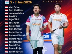 22 Wakil Merah Putih Diterjunkan INDONESIA OPEN, Siap Jajal Ketangguhan Lawan