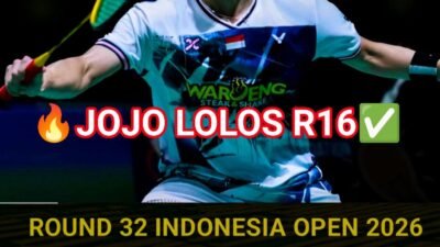 Tumbangkan Wakil Singapura, Jojo Kunci Tiket R16 INDONESIA OPEN
